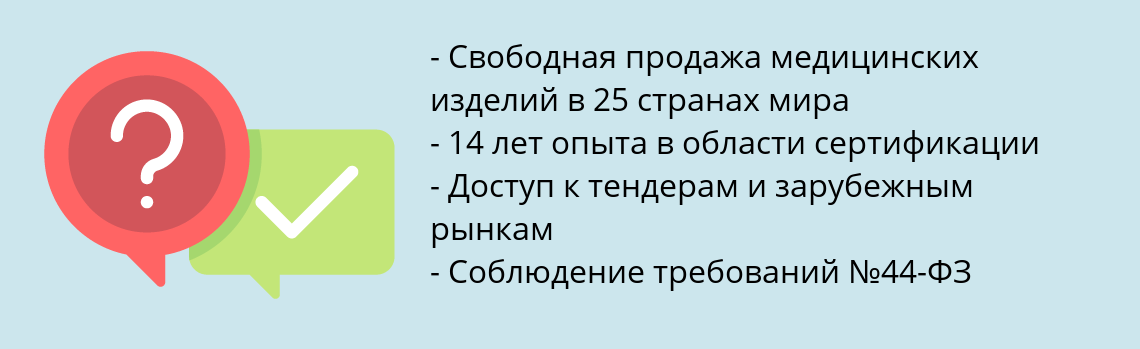 Почему нужно обратиться к нам? Яхрома Получить сертификат ISO 13485